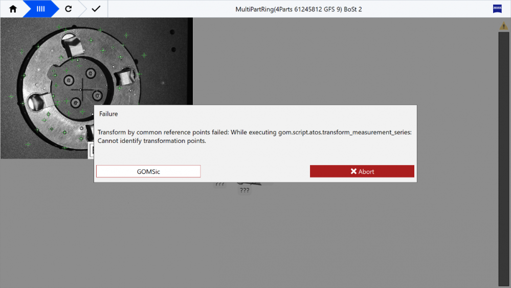 KIOSK Error Cannot identify transformation points.png